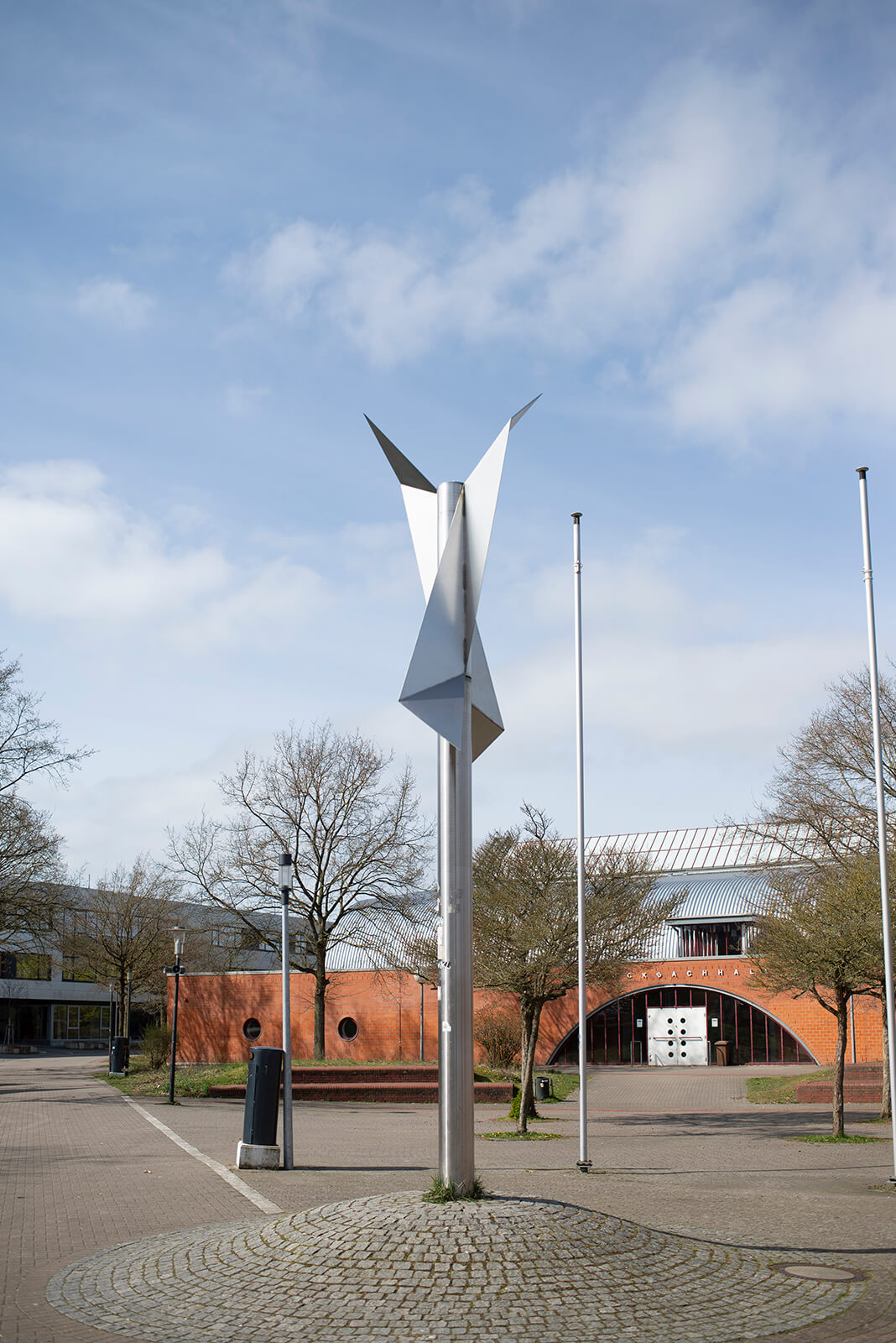 Günter Wiese: Kinetisches Windspiel (Foto: KUNST@SH/Jan Petersen, 2020)