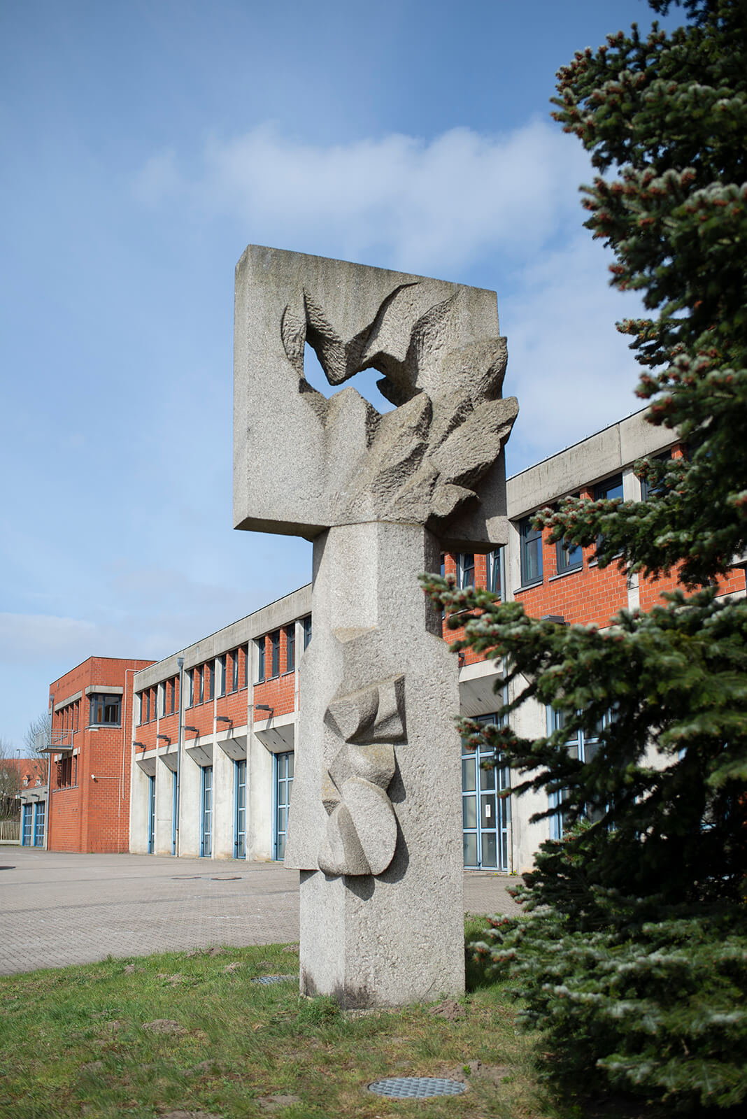 Hans Kock: Flammenzeichen (Foto: KUNST@SH/Jan Petersen, 2020)