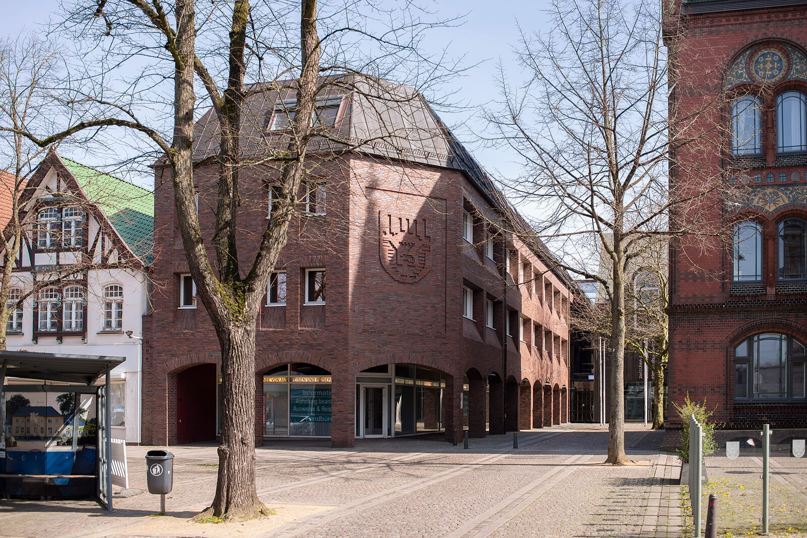 Uwe Bangert: Wappen der Stadt Neumünster (Foto: KUNST@SH/Jan Petersen, 2020)