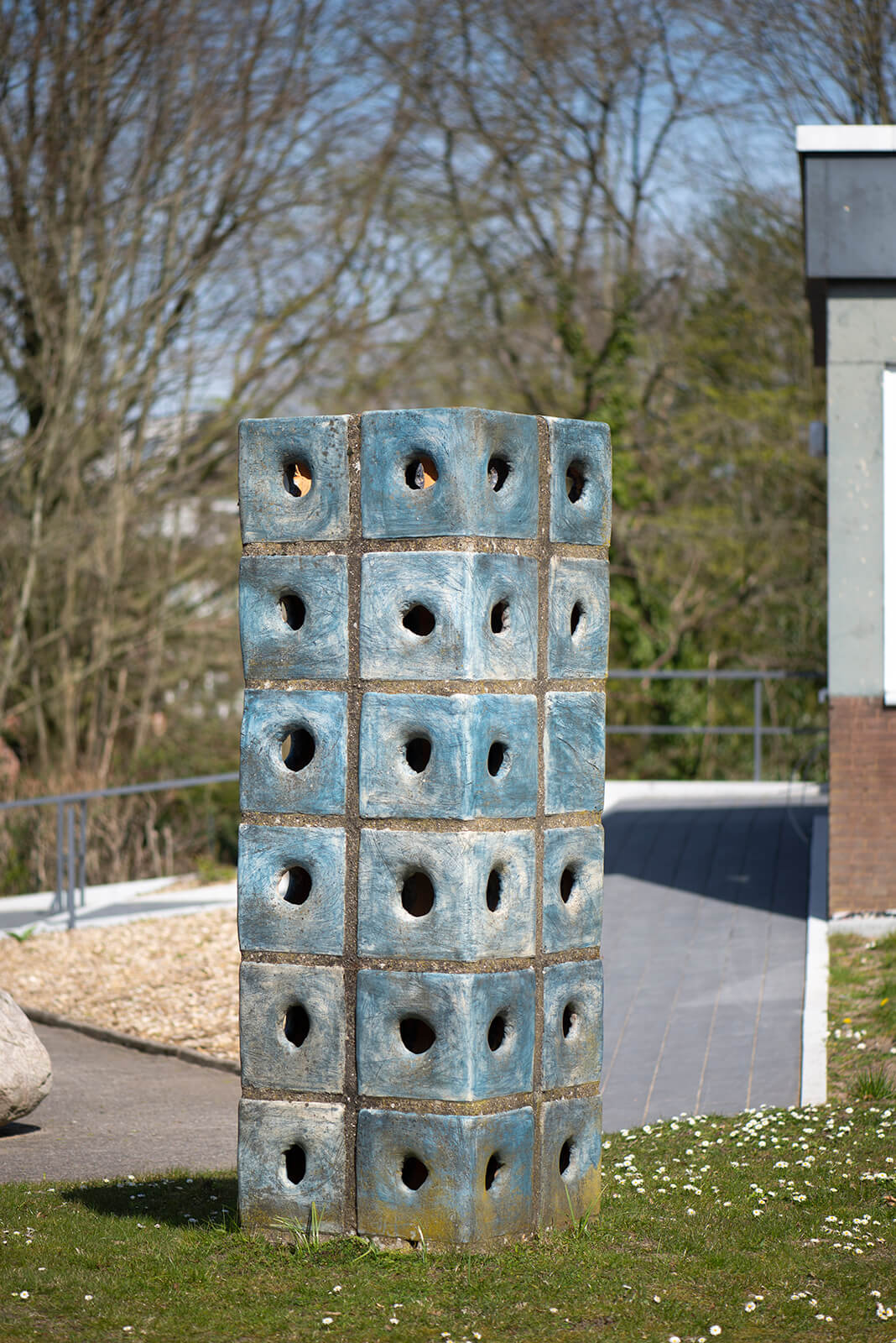 Christoph Ruhz: Gedankenturm (Foto: KUNST@SH/Jan Petersen, 2020)