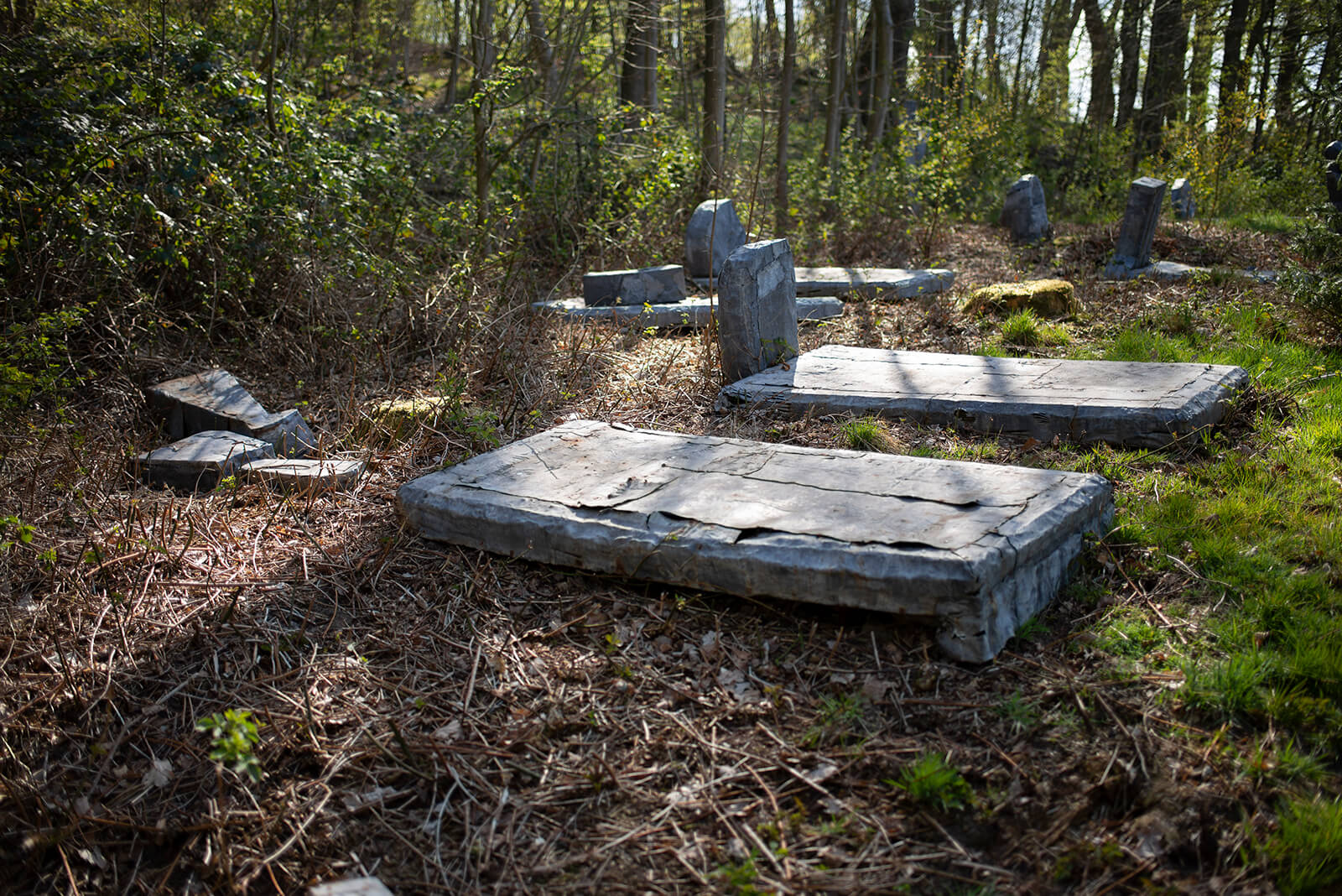 Uwe Schloen: Friedhof für literarische Gestalten (Foto: KUNST@SH/Jan Petersen, 2020)