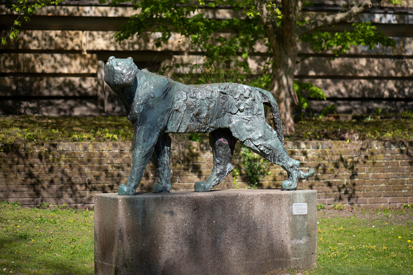 Hans Martin Ruwoldt: Panther (Foto: KUNST@SH/Jan Petersen, 2020)