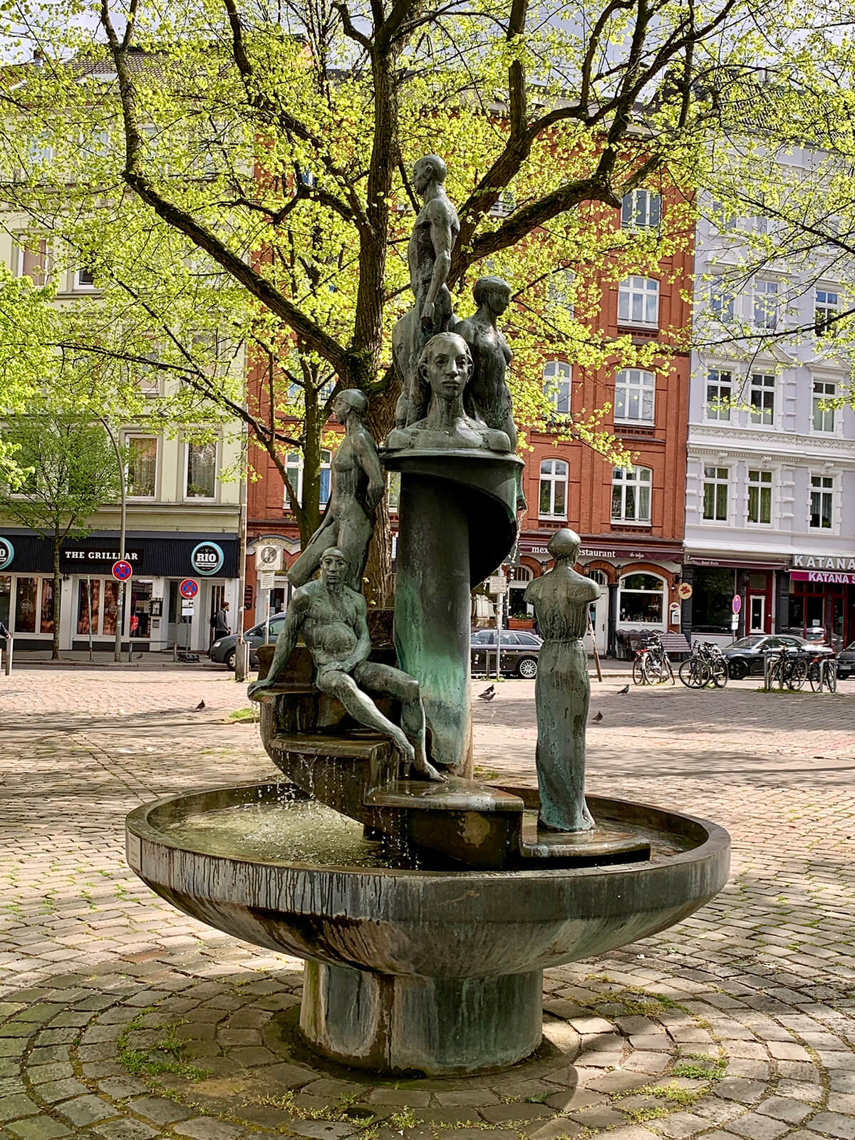 Doris Waschk-Balz: Jubiläumsbrunnen (Foto: KUNST@SH/Jan Petersen, 2020)