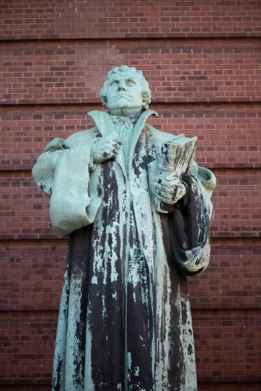 Otto Lessing: Denkmal für Martin Luther (Foto: KUNST@SH/Jan Petersen, 2020)