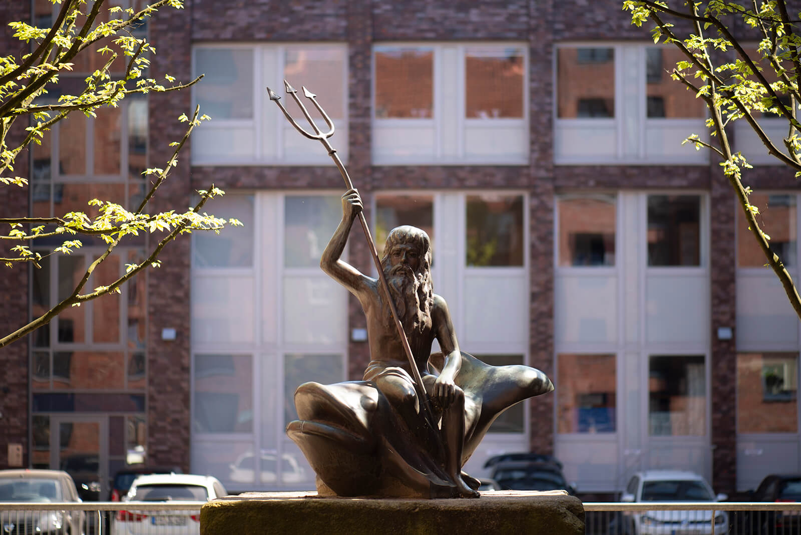 Hans Werner Könecke: Neptun (Foto: KUNST@SH/Jan Petersen, 2020)