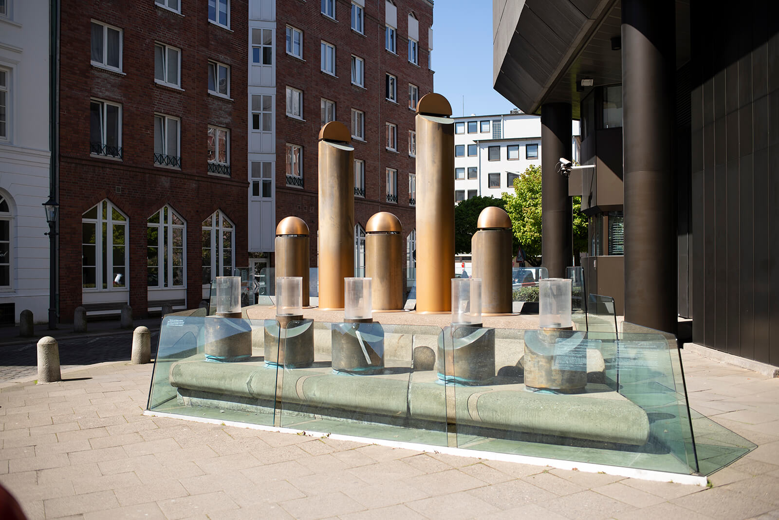 Georg Engst: Hydraulischer Brunnen (Foto: KUNST@SH/Jan Petersen, 2020)