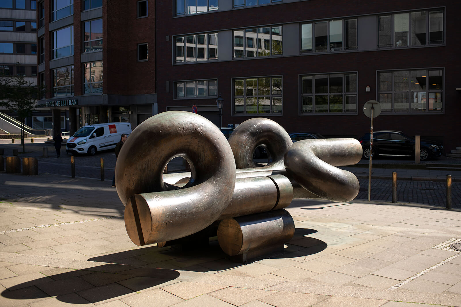 Georg Engst: Großer Knoten (Foto: KUNST@SH/Jan Petersen, 2020)