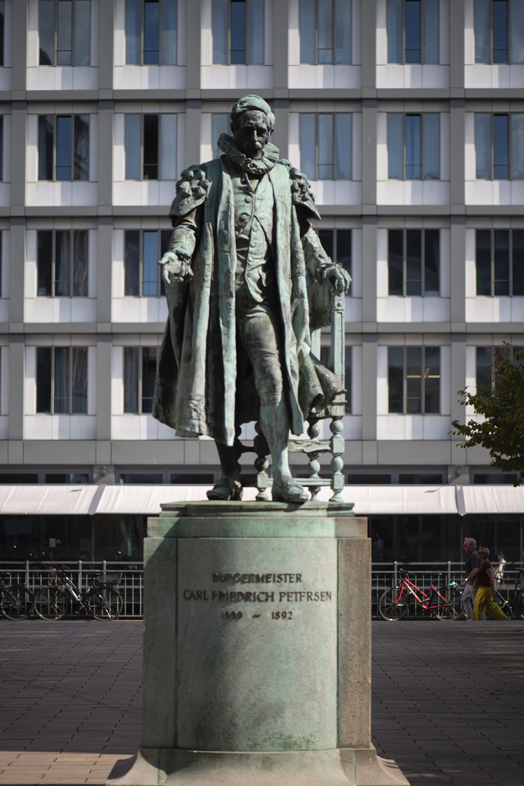 Victor Oscar Tilgner: Bürgermeister Carl Friedrich Petersen (Foto: KUNST@SH/Jan Petersen, 2022)