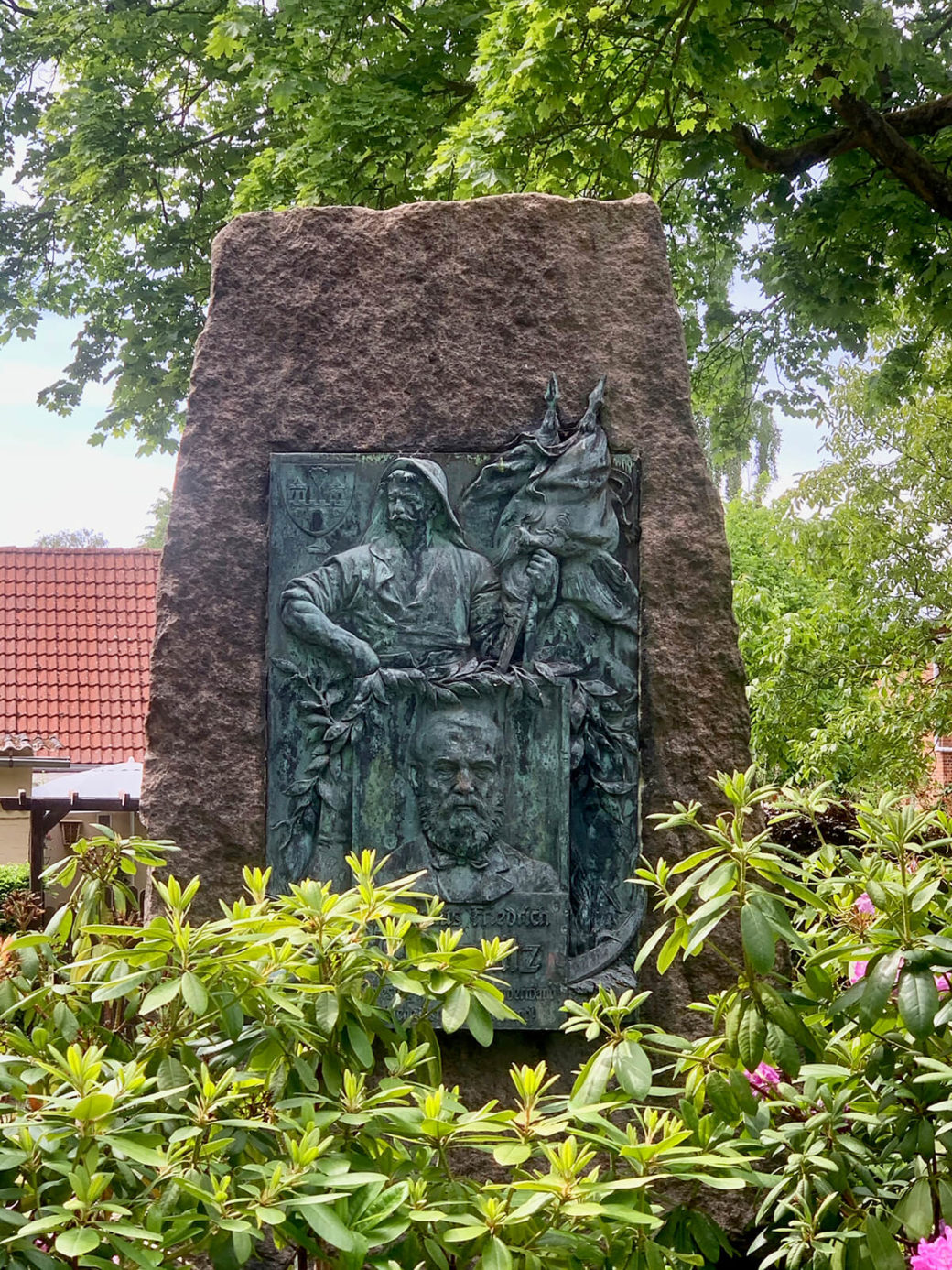 Denkmal für Matthäus Friedrich Chemnitz (Foto: KUNST@SH/Jan Petersen, 2020)