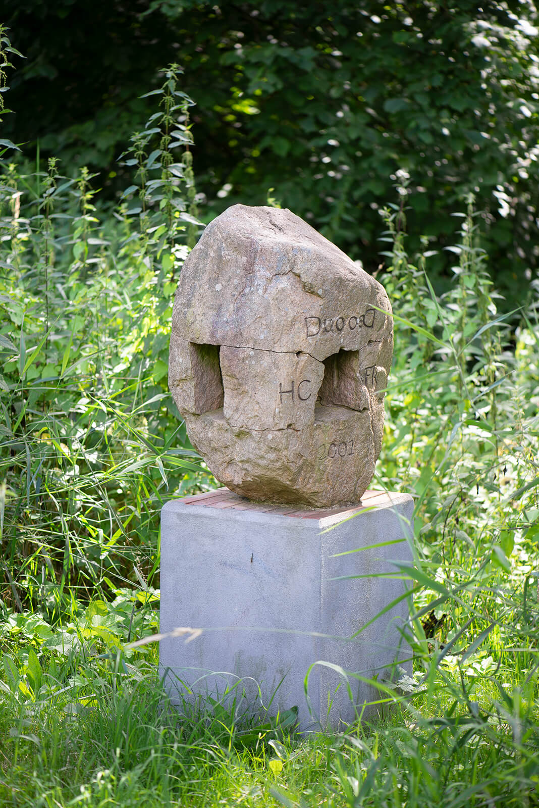 Frank Raendchen: Venedigstein (Foto: KUNST@SH/Jan Petersen, 2020)