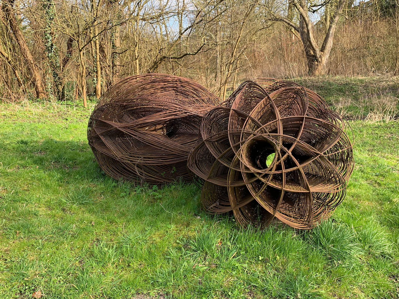 Werner Bitzigeio: Zen 16, Zen 17 (Foto: KUNST@SH/Jan Petersen, 2020)