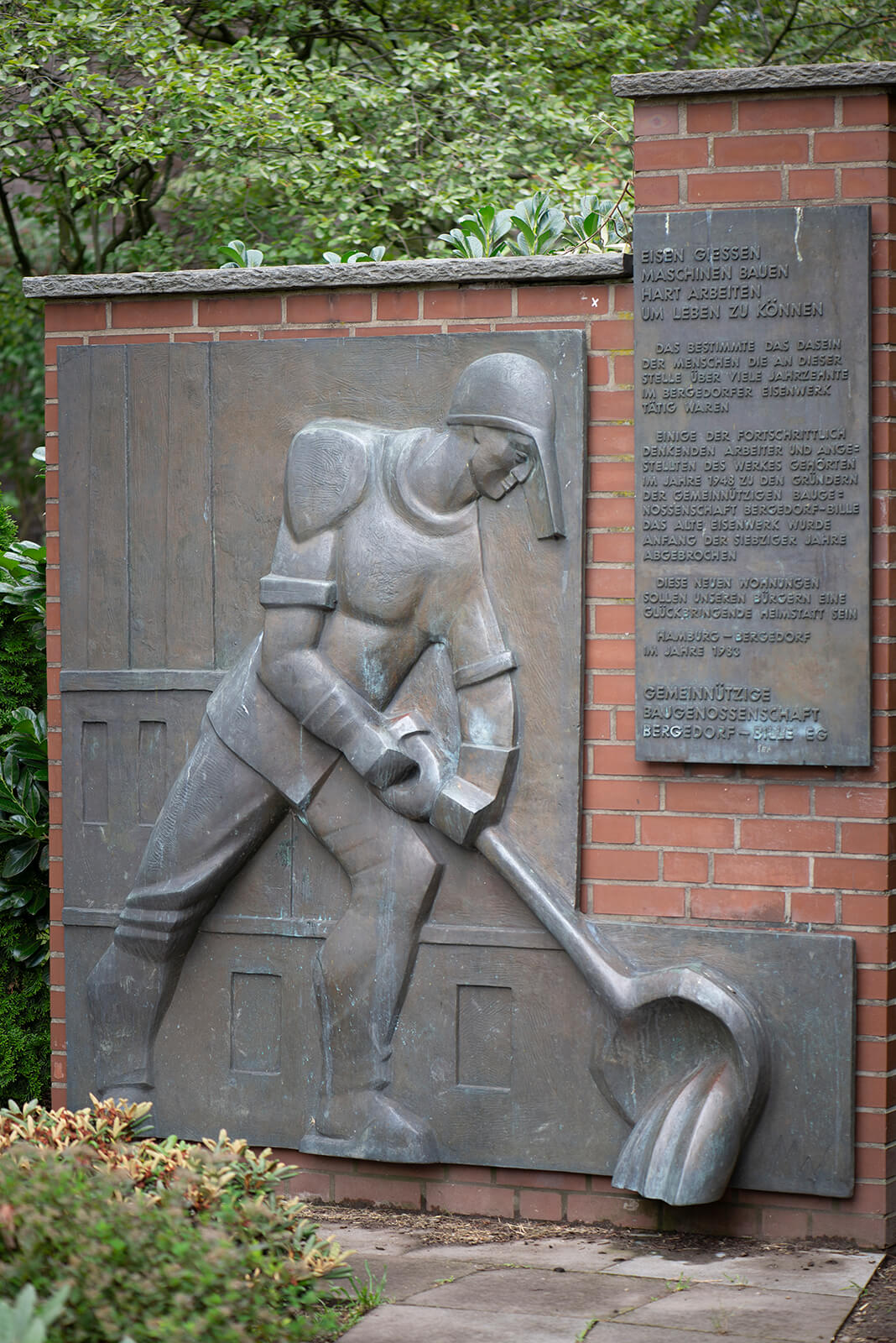 Robert Müller-Warnke: Eisengießer (Foto: KUNST@SH/Jan Petersen, 2020)