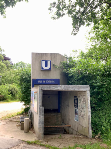 Uwe Schloen: U-Bahn-Station (Foto: KUNST@SH/Jan Petersen, 2020)