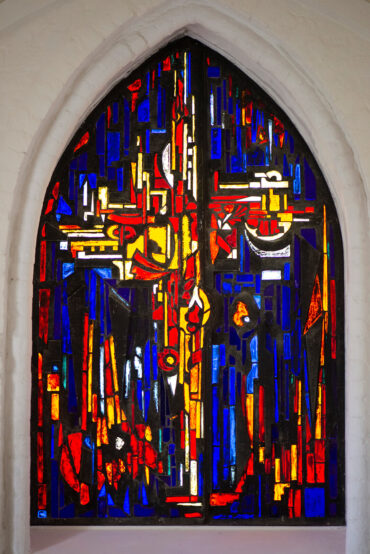 Ernst Günter Hansing: Altarfenster (Foto: KUNST@SH/Jan Petersen, 2020)