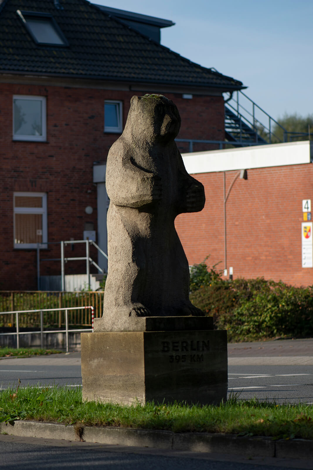 Paul Heinrich Gnekow: Berliner Bär (Foto: KUNST@SH/Jan Petersen, 2020)