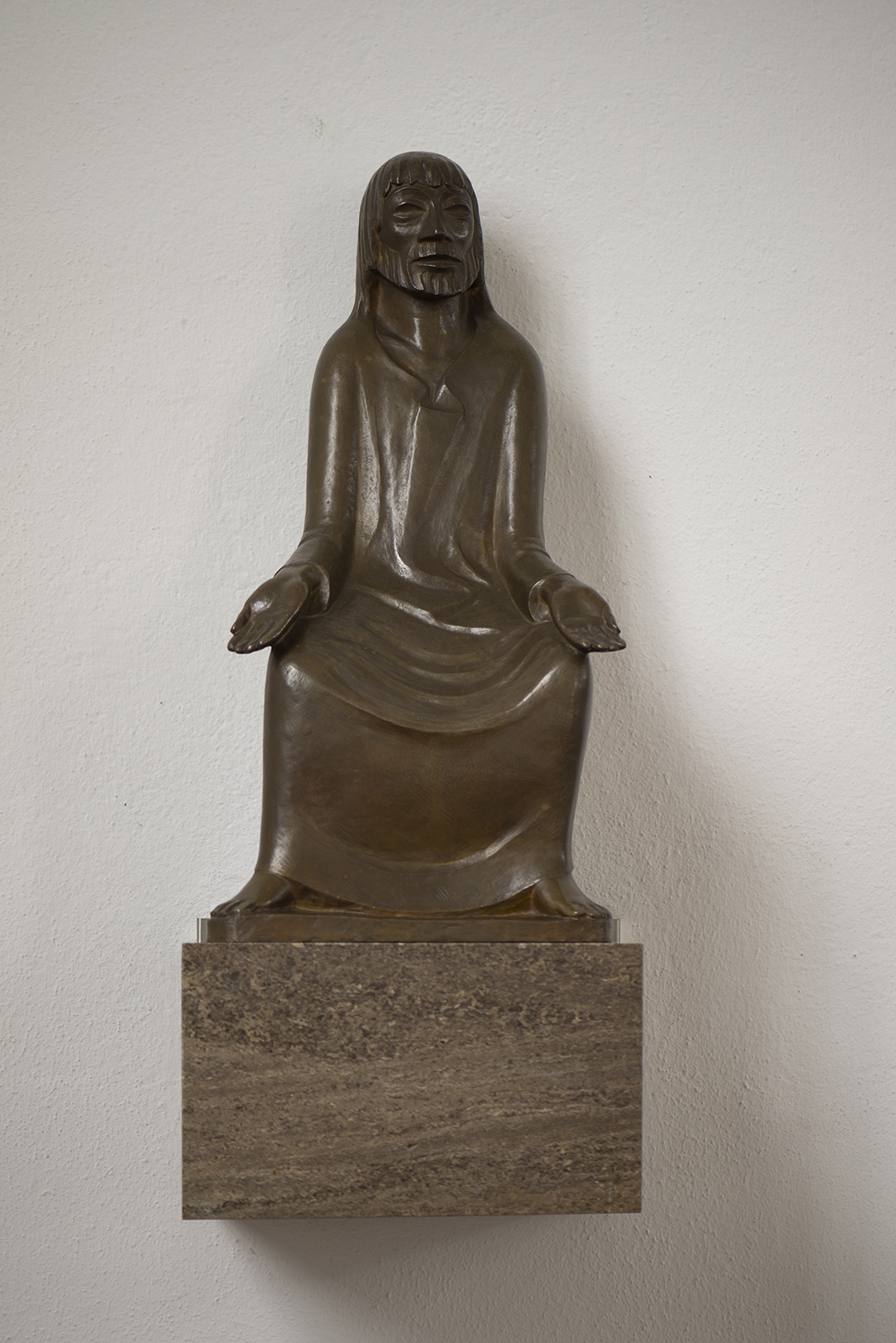 Ernst Barlach: Lehrender Christus (Foto: KUNST@SH/Jan Petersen, 2021)