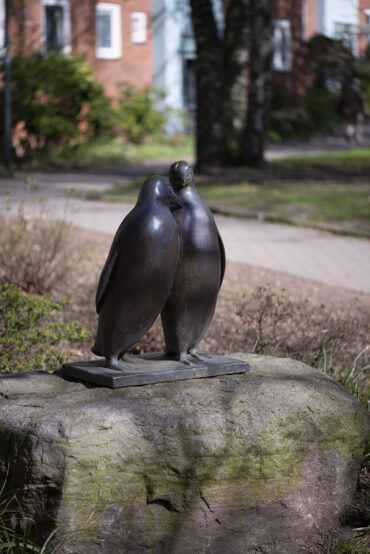 Hans-Werner Könecke: Pinguine (Foto: KUNST@SH/Jan Petersen, 2021)
