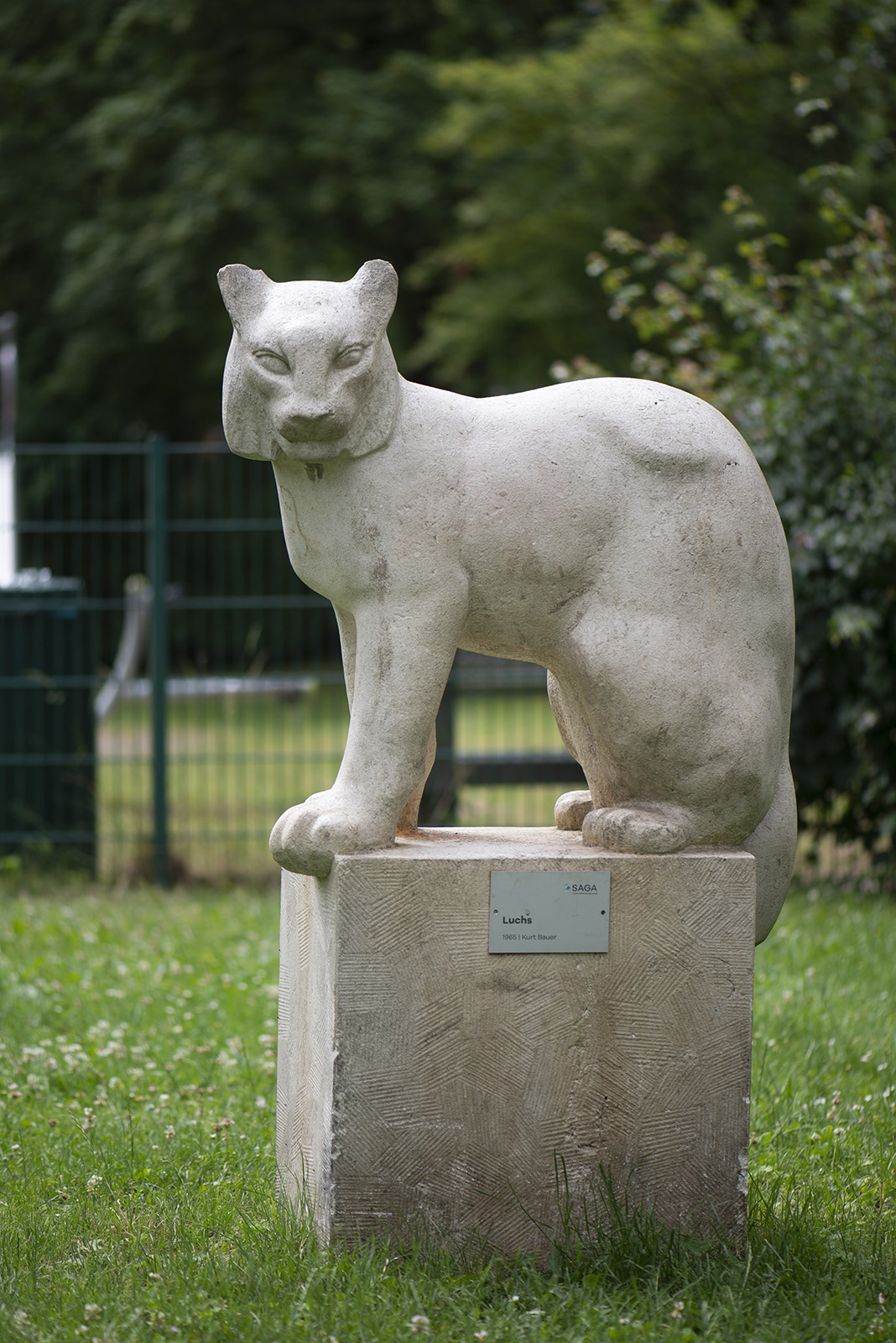 Kurt Bauer: Luchs (Foto: KUNST@SH/Jan Petersen, 2021)