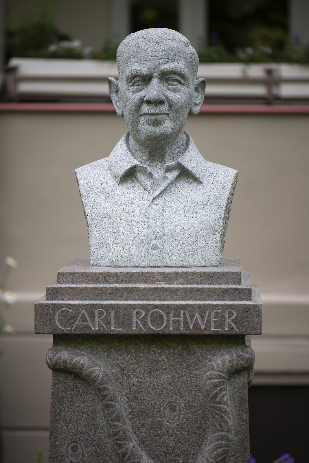 Jo Kley: Büste von Carl Rohwer (Foto: KUNST@SH/Jan Petersen, 2021)