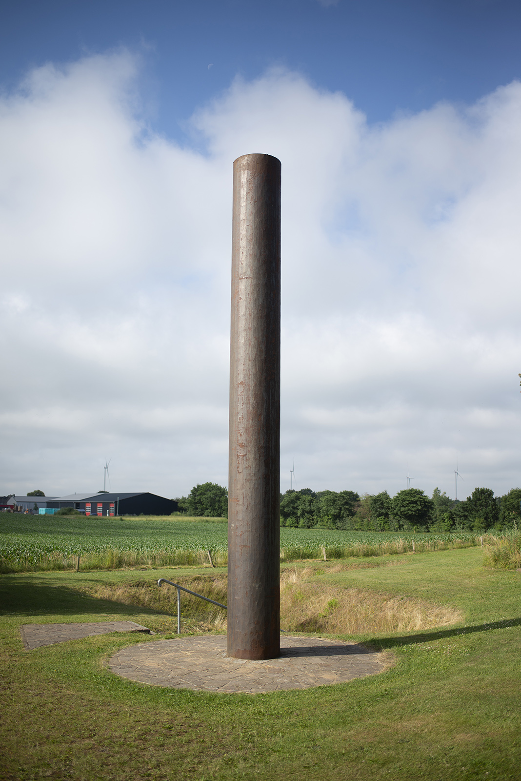 Ansgar Nierhoff: Das Mal (Foto: KUNST@SH/Jan Petersen, 2021)