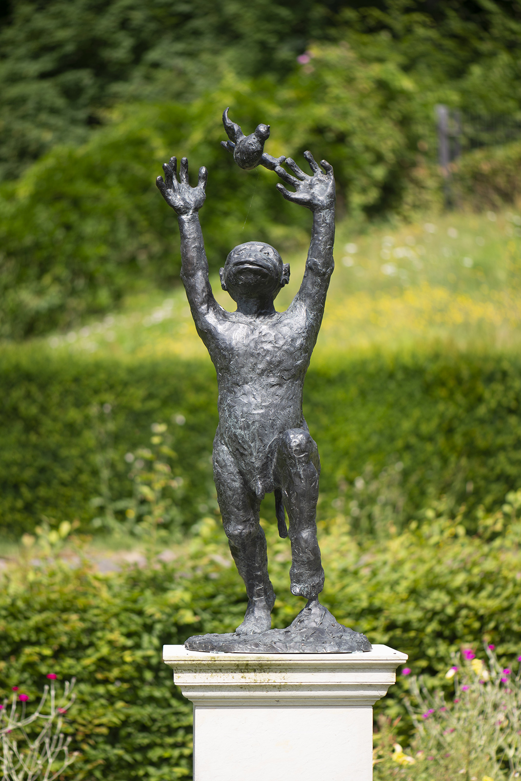 Jörg Immendorff: Malerstamm (Foto: KUNST@SH/Jan Petersen, 2021)