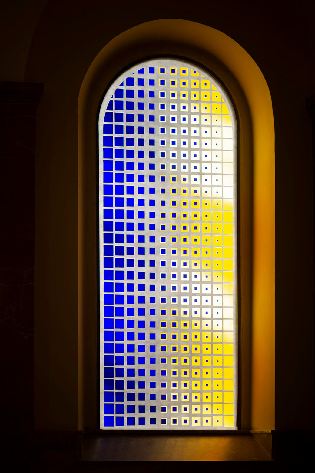 Jochem Poensgen: Zwei Chorfenster (Foto: KUNST@SH/Jan Petersen, 2020)