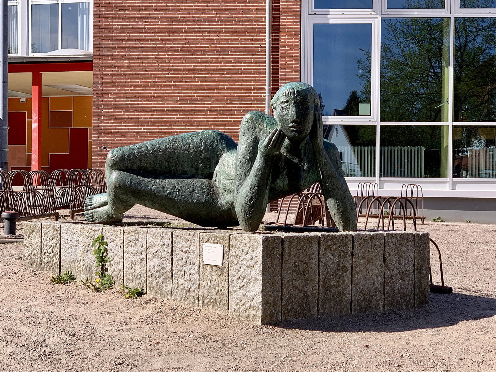 Maria Pirwitz: Große Liegende (Foto: KUNST@SH/Jan Petersen, 2019)