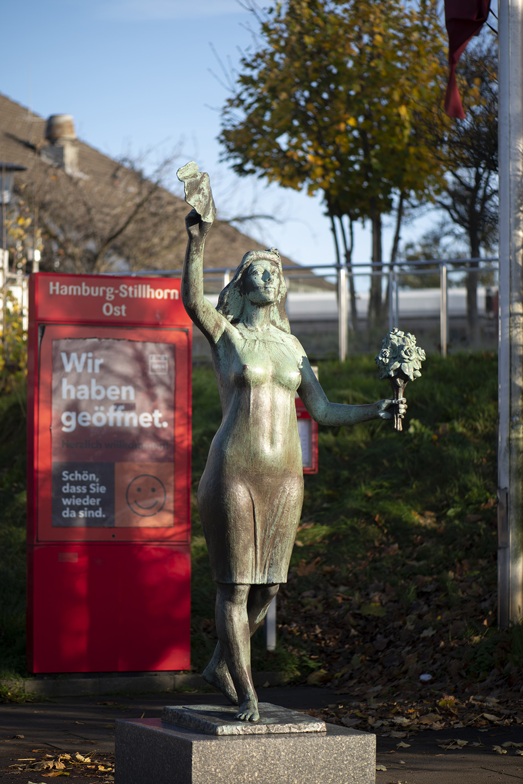 Gerhard Brandes: Hammonia (Foto: Jan Petersen / Kunst@SH, 2021)