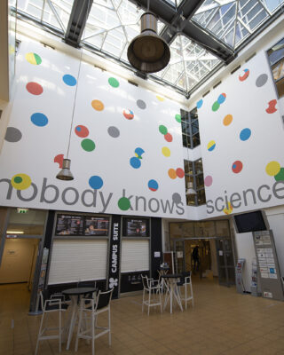 Peter Friedl: nobody knows science (Foto: Jan Petersen / Kunst@SH, 2021)