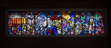 Blasius Spreng: Buntglasfenster der St. Petrus Kirche (Foto: Jan Petersen / Kunst@SH, 2021)