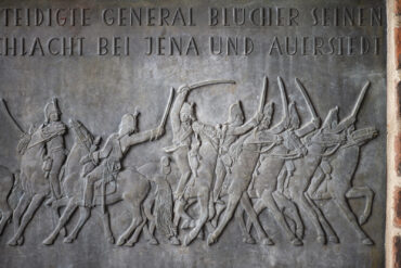 Walter Jahn: Gedenktafel zur Schlacht bei Lübeck 1806 (Foto: Kunst@SH/Jan Petersen, 2021)