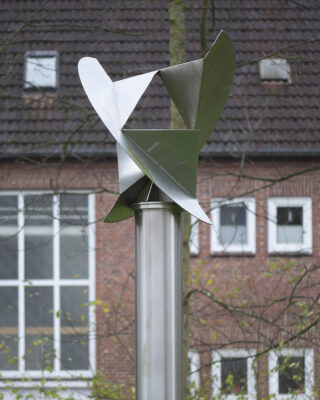 Günter Wiese: Windobjekt (Foto: Kunst@SH/Jan Petersen, 2021)