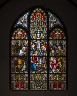 Victor Johann von der Forst: Fenster der St. Lorenz-Kirche (Foto: Kunst@SH/Jan Petersen, 2021)