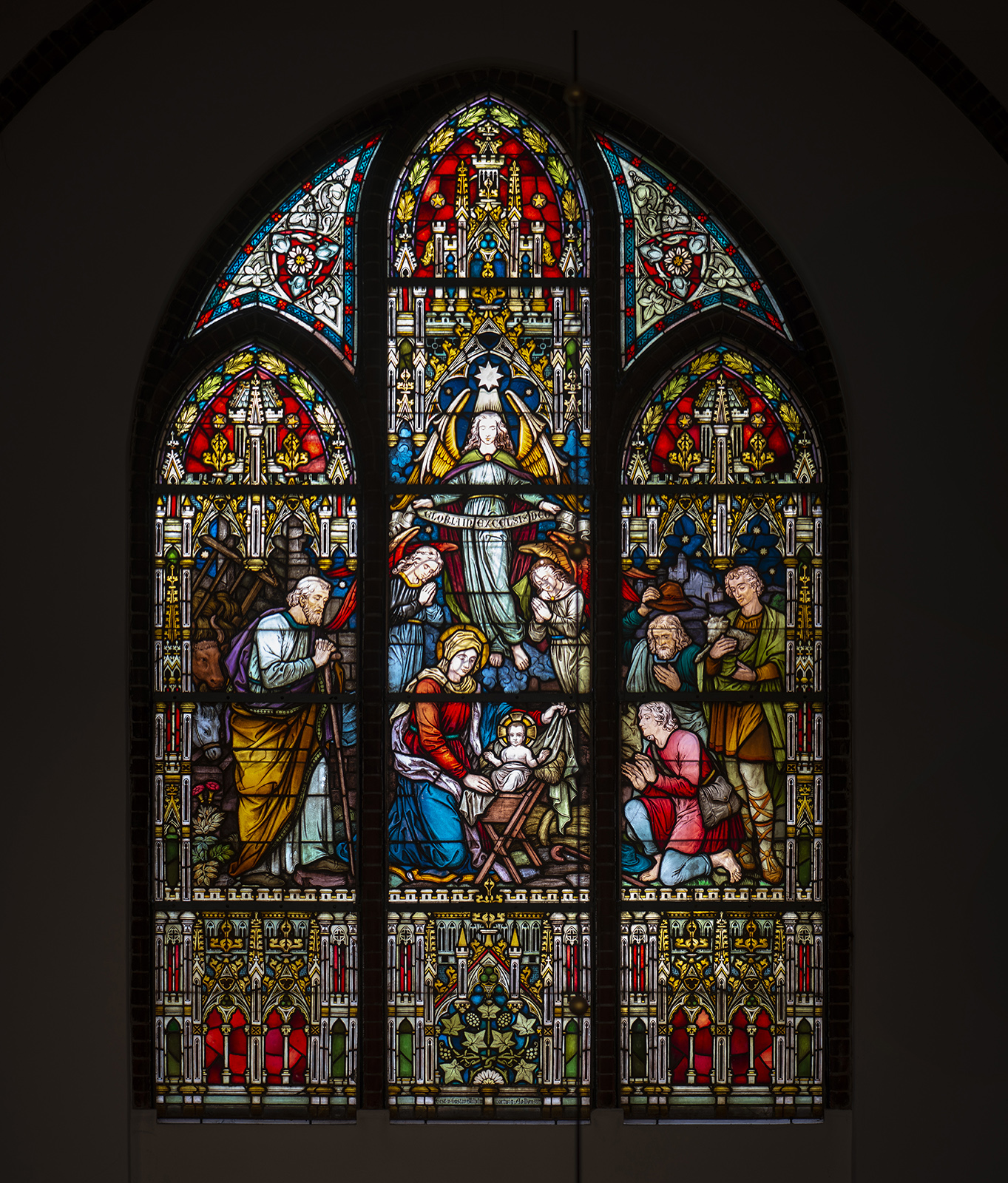 Victor Johann von der Forst: Fenster der St. Lorenz-Kirche (Foto: Kunst@SH/Jan Petersen, 2021)