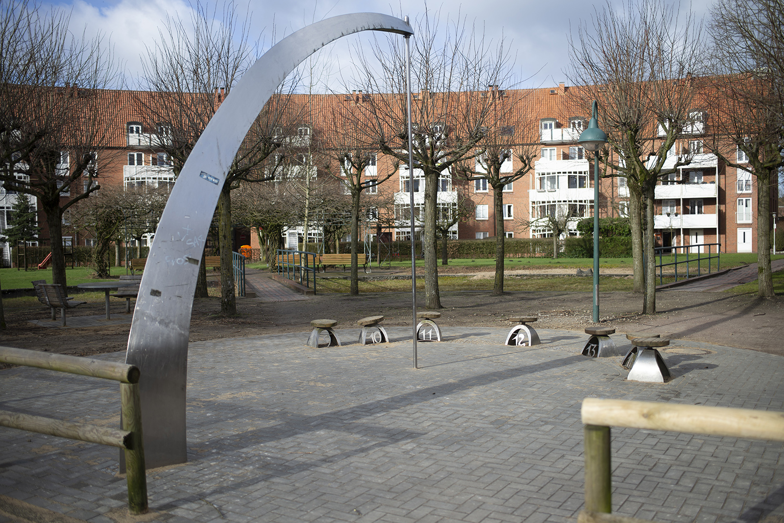 Alfred Schmidt: Sonnenuhr (Foto: Kunst@SH/Jan Petersen, 2022)