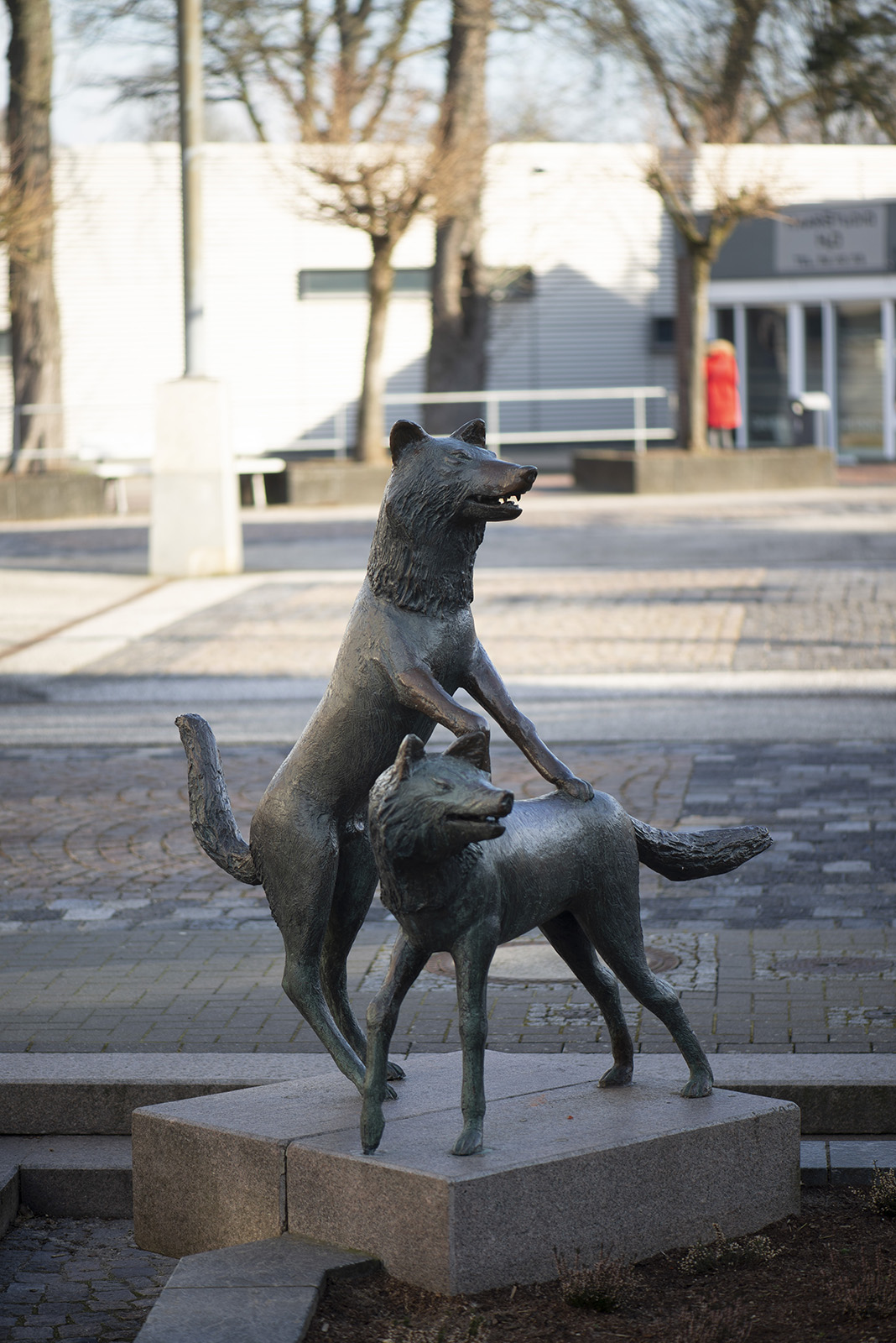 Karlheinz Goedtke: Wölfe (Foto: Kunst@SH/Jan Petersen, 2022)