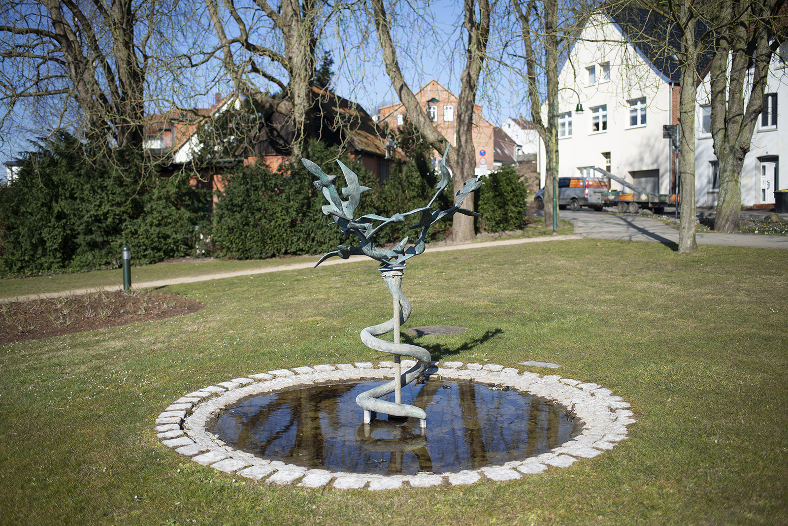 Karlheinz Goedtke: Vogelschwarm (Foto: KUNST@SH/Jan Petersen, 2022)