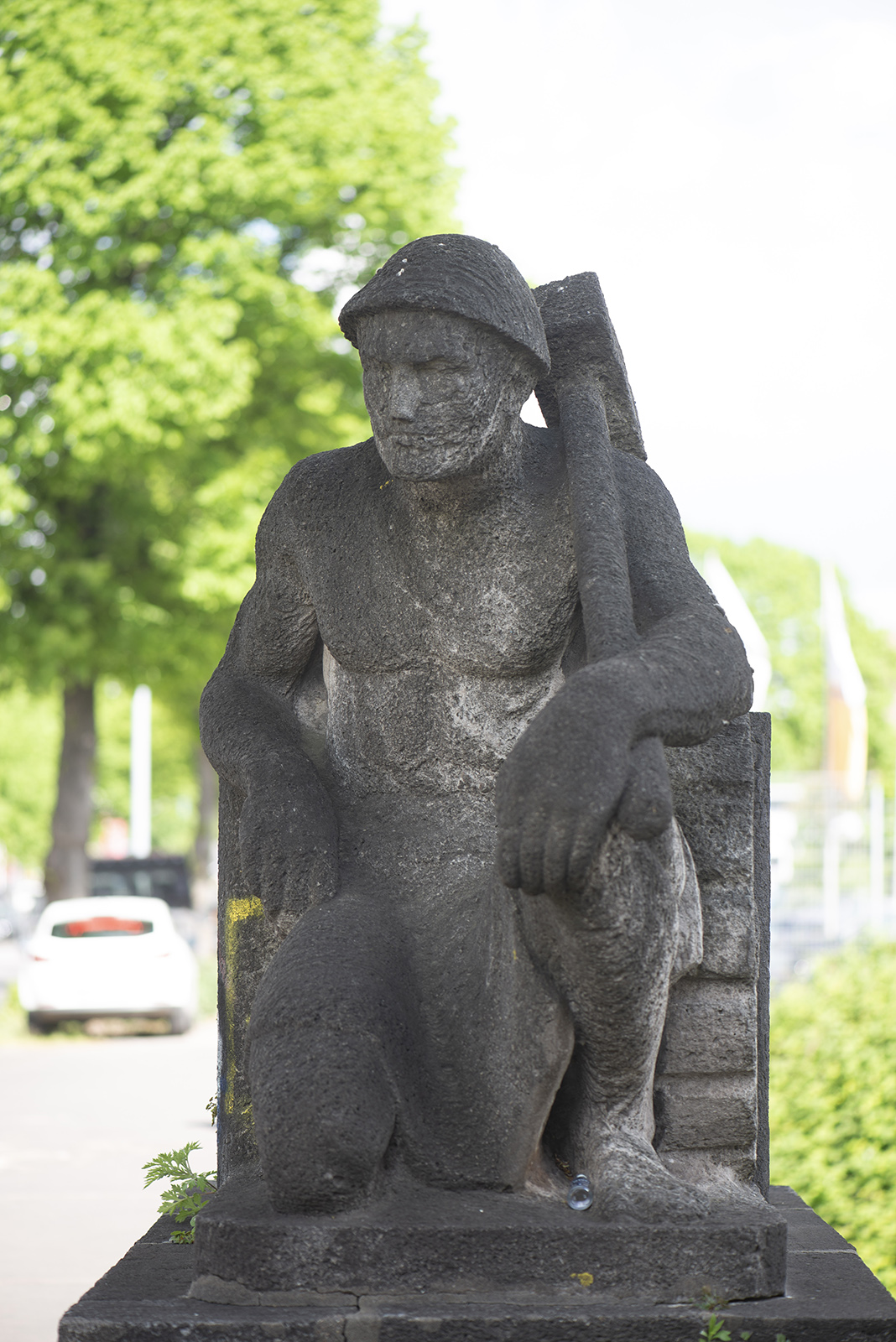 Alfred Hoffmann: Bergarbeiter (Foto: KUNST@SH/Jan Petersen, 2022)