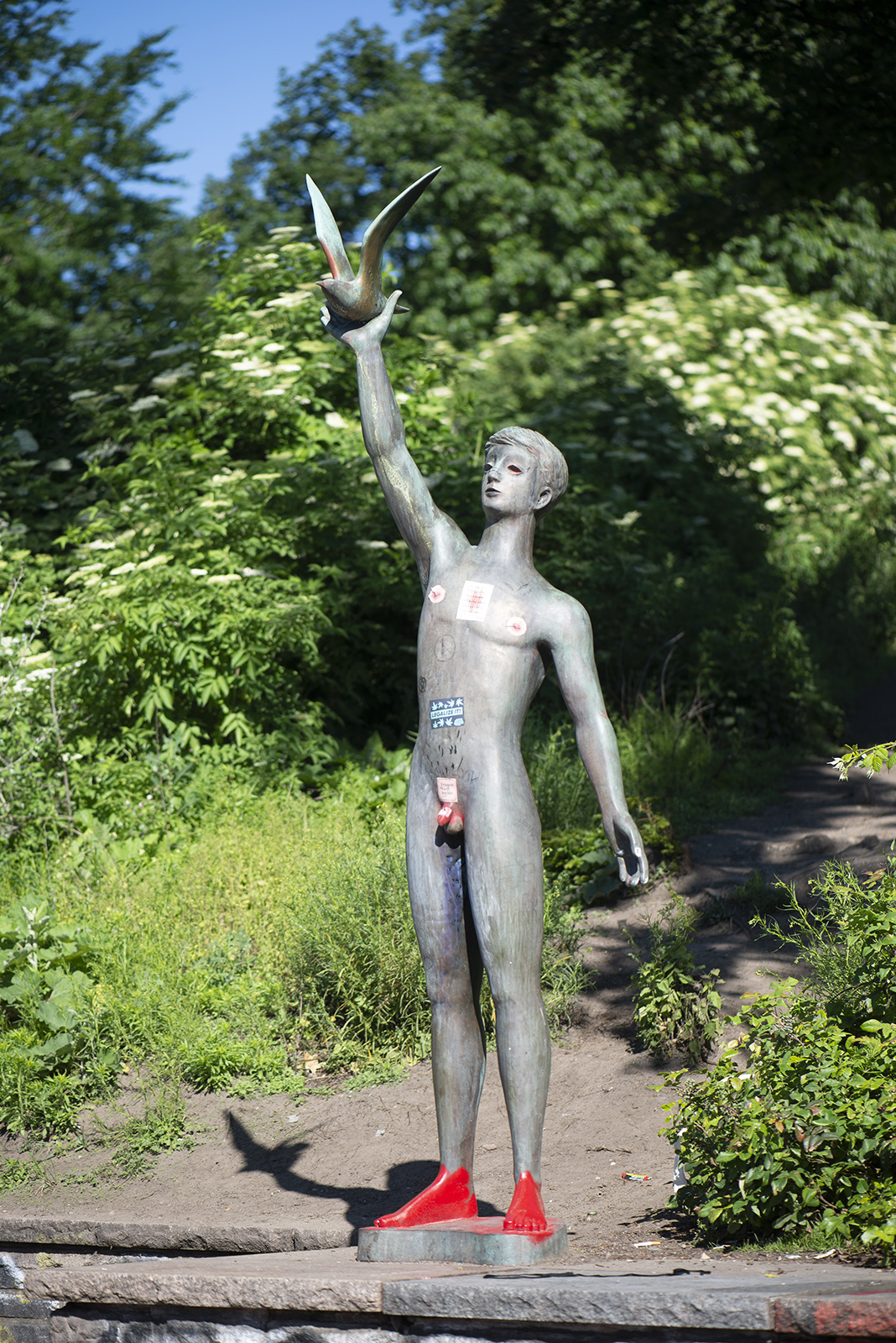 Fritz Fleer: Jüngling mit Möwe  (Foto: KUNST@SH/Jan Petersen, 2022)