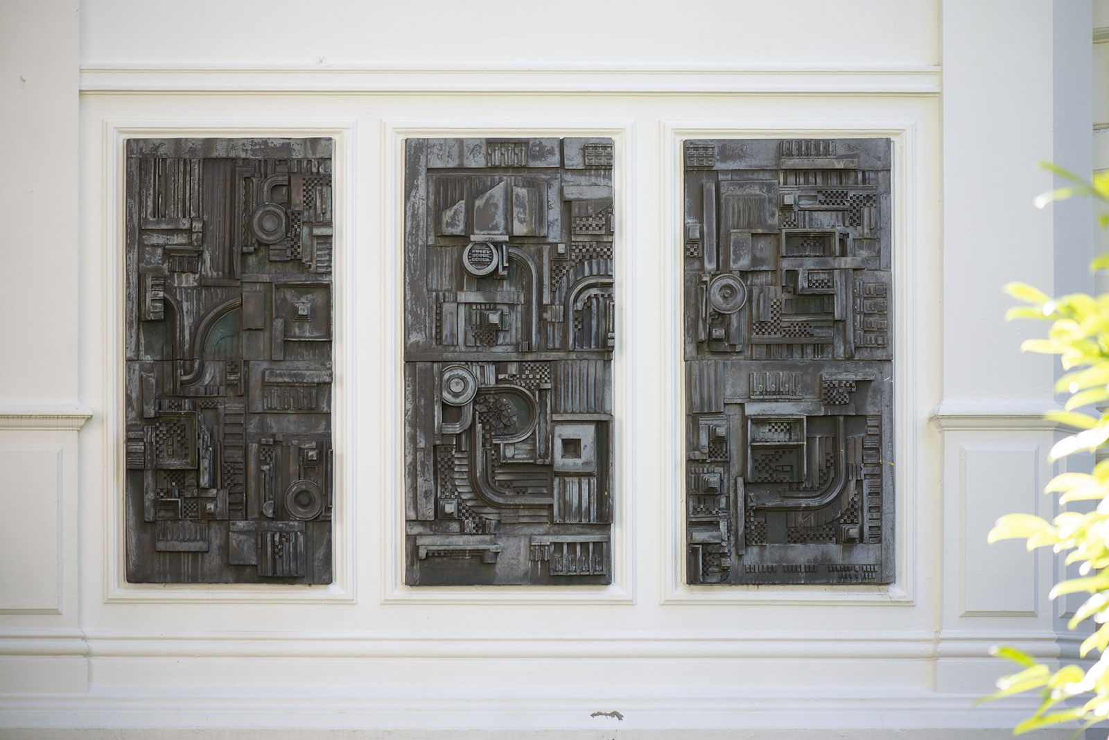 Eduardo Paolozzi: Relief (Foto: KUNST@SH/Jan Petersen, 2022)