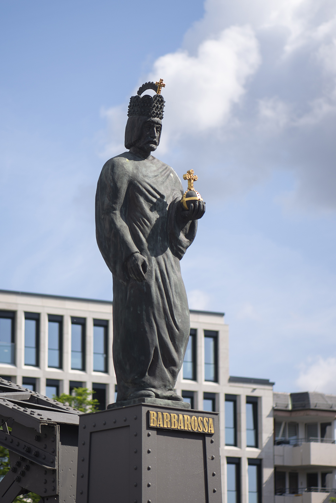 Jörg Plickat: St. Ansgar und Kaiser Barbarossa (Foto: KUNST@SH/Jan Petersen, 2022)