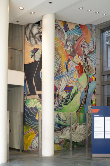 Frank Stella: Wandgestaltung (Foto: KUNST@SH/Jan Petersen, 2022)