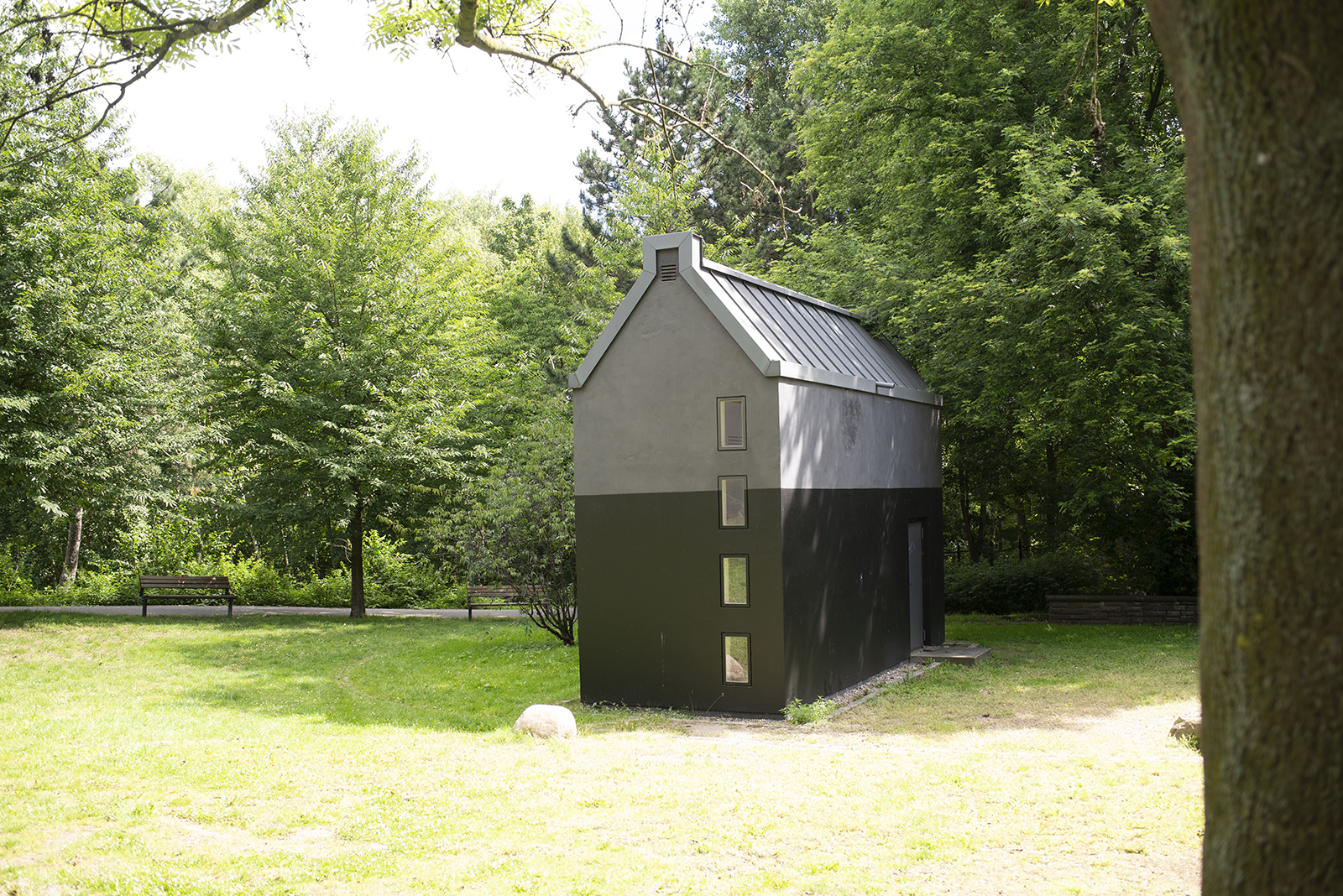 Volker Lang: Der Engel schwieg – Mahnmal Hamburger Feuersturm (Foto: KUNST@SH/Jan Petersen, 2022)