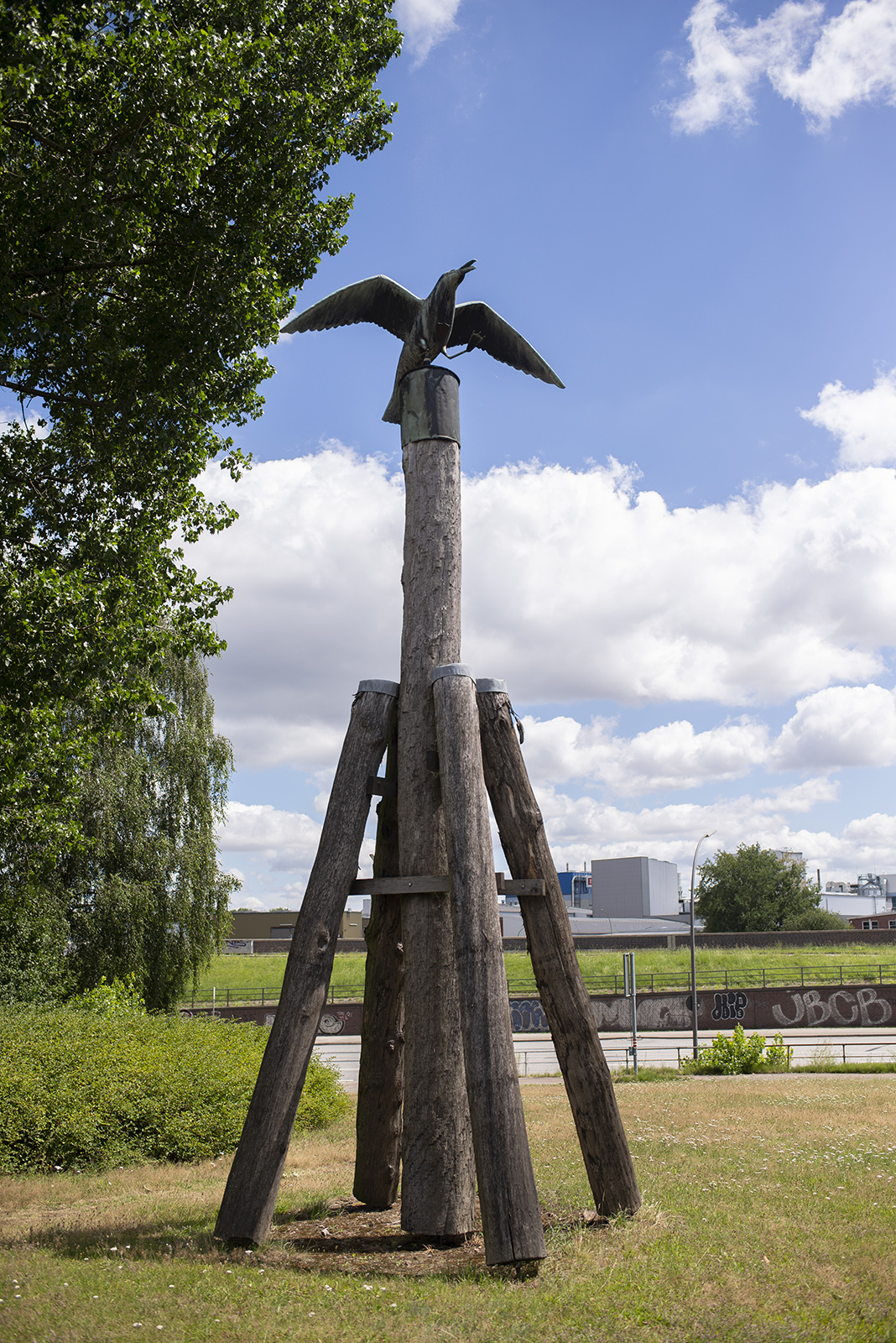 Johannes Walther: Möwe (Foto: KUNST@SH/Jan Petersen, 2022)