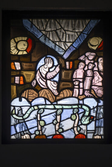 Charles Crodel: Fenster der Kirche zu Handewitt (Foto: KUNST@SH/Jan Petersen, 2022)