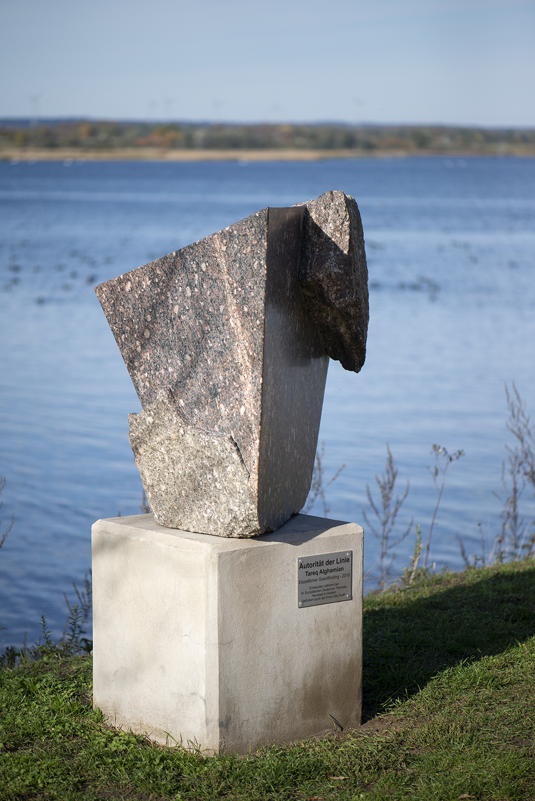 Tareq Alghamian: Die Autorität der Linie (Foto: KUNST@SH/Jan Petersen, 2022)