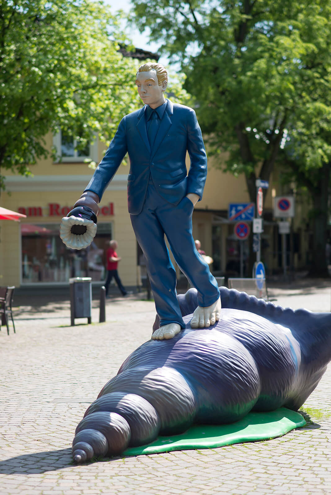 Martin Wolke: Muschelläufer (Foto: KUNST@SH/Jan Petersen, 2017)