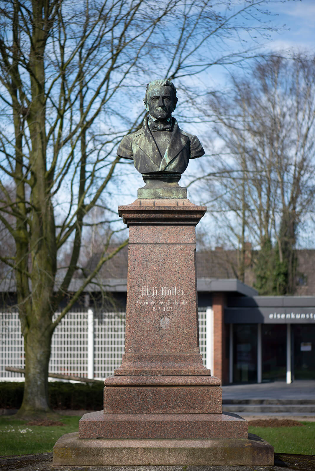 Denkmal für Marcus Hartwig Holler (Foto: KUNST@SH/Jan Petersen, 2020)