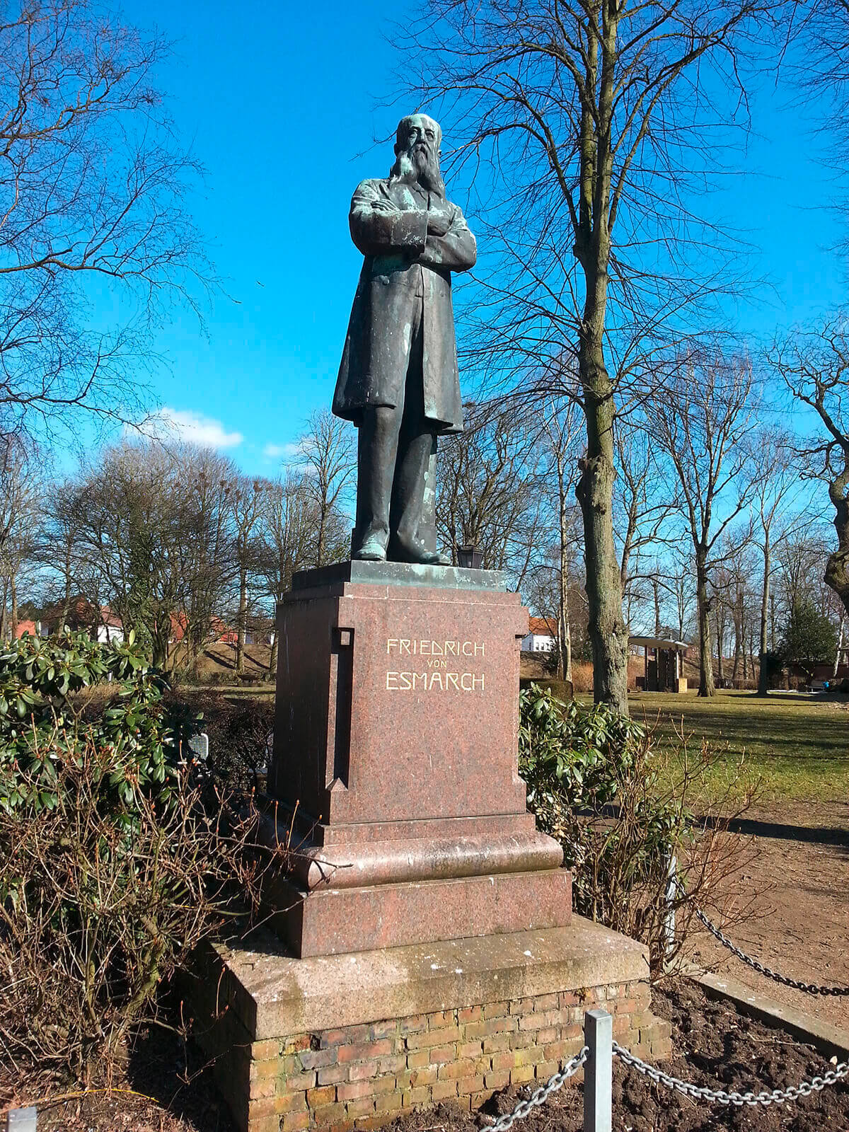 Adolf Brütt: Friedrich von Esmarch (Foto: KUNST@SH/Jan Petersen, 2015)