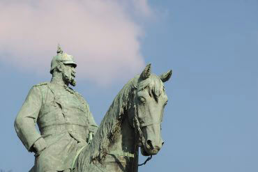 Adolf Brütt: Kaiser Wilhelm I. (Foto: KUNST@SH/Jan Petersen)